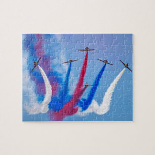 Vorming van het Show van het luchtvaartteam Legpuzzel