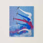 Vorming van het Show van het luchtvaartteam Legpuzzel (Verticaal)