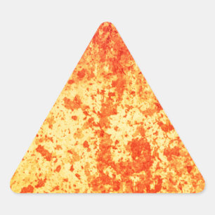 Vorming van hete lava-uitbarstingen van de krater  sticker