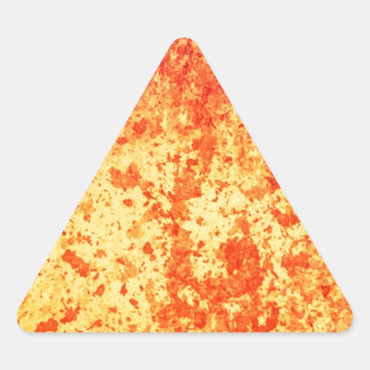 Vorming van hete lava-uitbarstingen van de krater sticker (Voorkant)