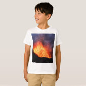 Vorming van hete lava-uitbarstingen van de krater t-shirt (Voorkant volledig)