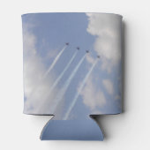 Vorming van militaire straalvliegtuigen blikjeskoeler (Achterkant)