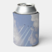 Vorming van militaire straalvliegtuigen blikjeskoeler (Blikje Achterkant)