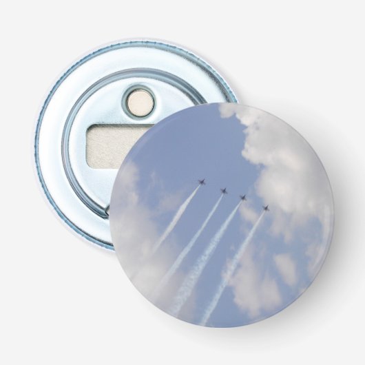 Vorming van militaire straalvliegtuigen button flesopener (Voorkant)