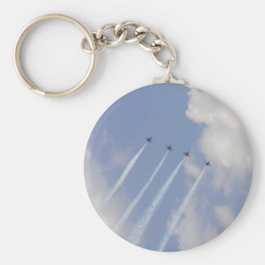 Vorming van militaire straalvliegtuigen sleutelhanger (Voorkant)