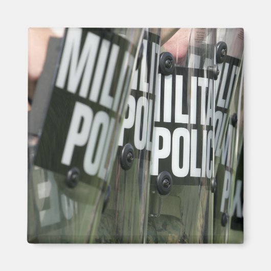 vorming van oproerbeheersing magneet (Voorkant)