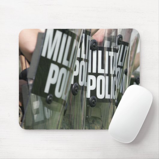 vorming van oproerbeheersing muismat (Met muis)