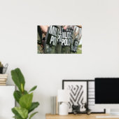 vorming van oproerbeheersing poster (Thuiskantoor)