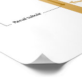 Vorming van urine-Poster Poster (Hoek)