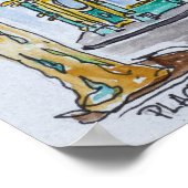 Vorminstallatie in het hotel van Ville Poster (Hoek)