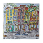 Vorminstallatie in het hotel van Ville Tegeltje (Voorkant)