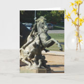 Vormpaard in Kansas City Kaart (Gele Bloem)