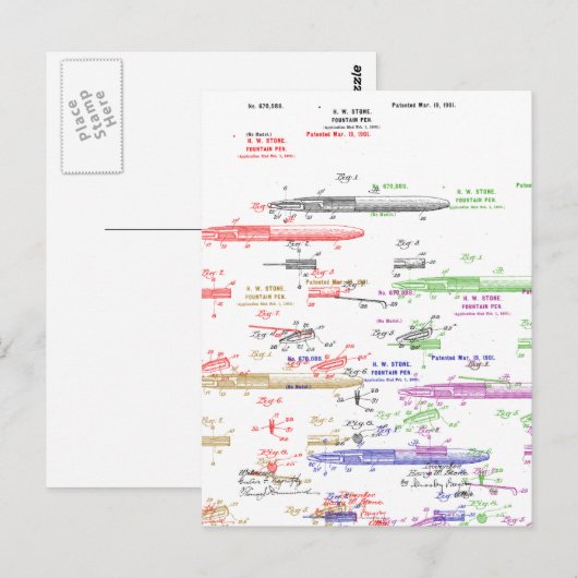 Vormpenoctrooi Briefkaart (Voorkant / Achterkant)