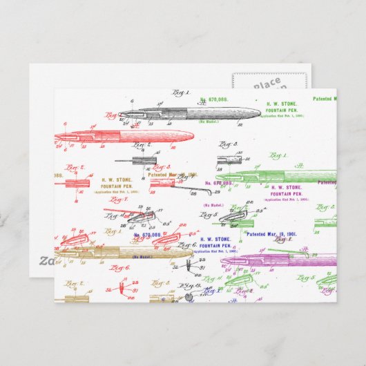 Vormpenoctrooi Briefkaart (Voorkant / Achterkant)