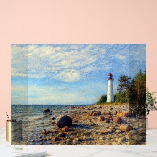 Vormsi Stillness Acryl Bord (Huwelijk)