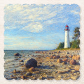 Vormsi Stillness Kartonnen Onderzetters (Voorkant)