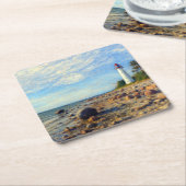 Vormsi Stillness Kartonnen Onderzetters (Schuin)