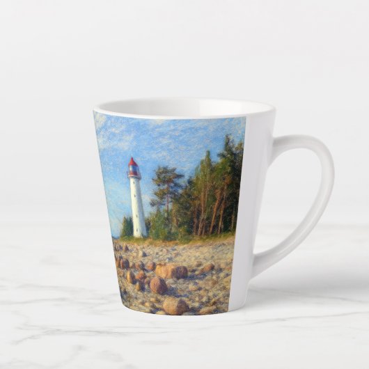 Vormsi Stillness Latte Mok (Rechts)