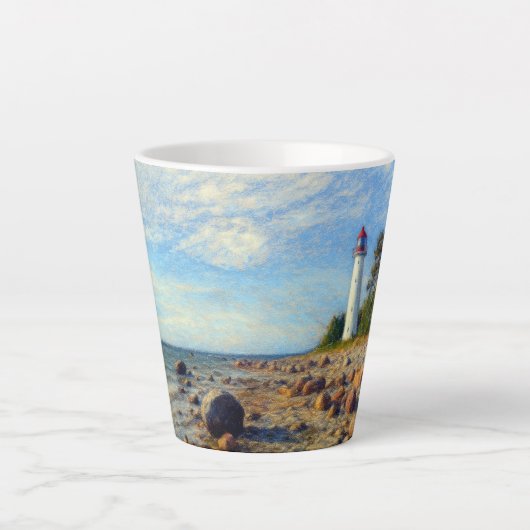 Vormsi Stillness Latte Mok (Voorkant)