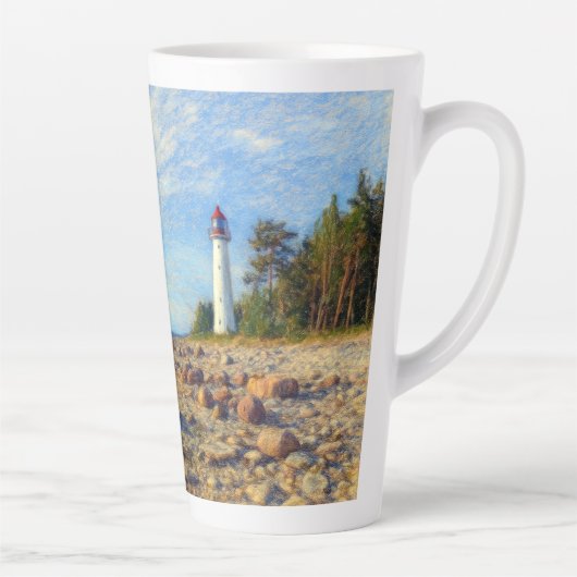 Vormsi Stillness Latte Mok (Rechts)