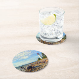 Vormsi Stillness Ronde Kartonnen Onderzetter