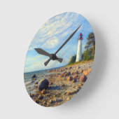 Vormsi Stillness Ronde Klok (Hoek)