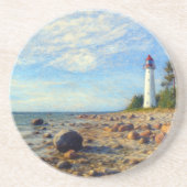 Vormsi Stillness Zandsteen Onderzetter (Voorkant)