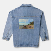 Vormsi-stilte Denim Jacket (Achterkant)