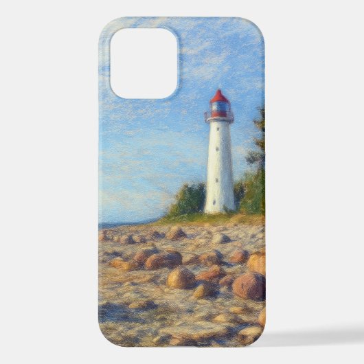 Vormsi-stilte iPhone Hoesje (Achterkant)