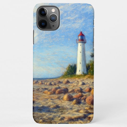 Vormsi-stilte iPhone Hoesje (Achterkant)