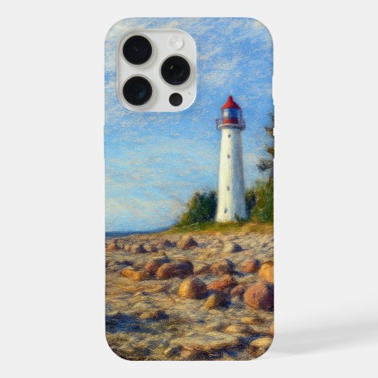 Vormsi-stilte iPhone Hoesje (Achterkant)