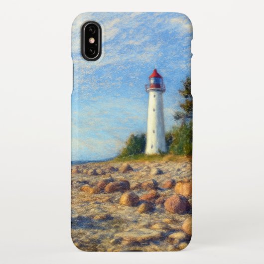 Vormsi-stilte iPhone Hoesje (Achterkant)