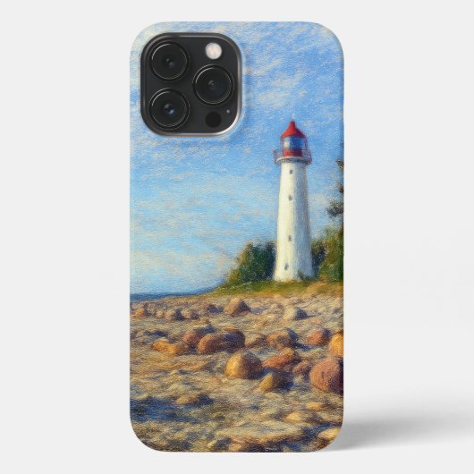 Vormsi-stilte iPhone Hoesje (Achterkant)