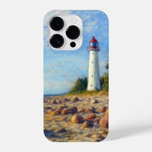 Vormsi-stilte iPhone Hoesje (Achterkant)