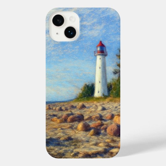 Vormsi-stilte iPhone Hoesje (Achterkant)