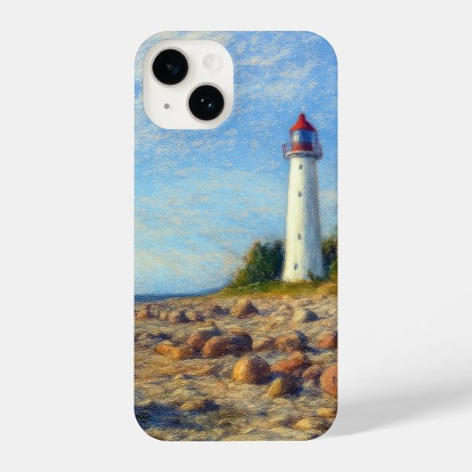 Vormsi-stilte iPhone Hoesje (Achterkant)