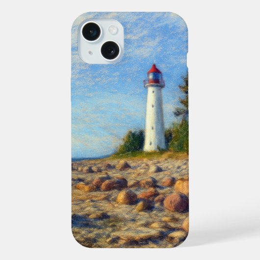 Vormsi-stilte iPhone Hoesje (Achterkant)