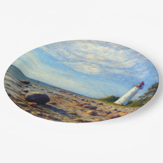 Vormsi-stilte Papieren Bordje (Gekanteld)