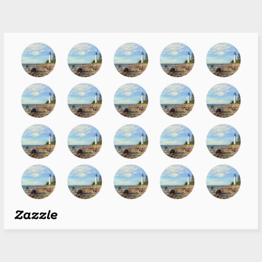 Vormsi-stilte Ronde Sticker (Vel)