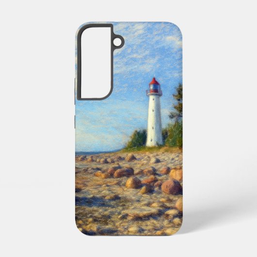 Vormsi-stilte Samsung Galaxy Hoesje (Achterkant)