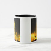 Vormster van de wereldberoemde Eiffeltoren Parijs Mok (Midden)