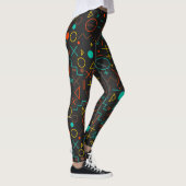 Vormt all-over-print Leggings (Rechts)