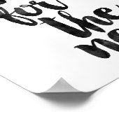 Vormt de weg naar de nieuwe poster (Hoek)