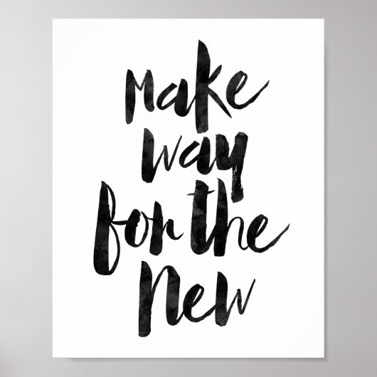 Vormt de weg naar de nieuwe poster (Voorkant)