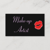 Vormt Kunststof Klassieke Lips IV Visitekaartje (Achterkant)