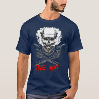 Vormt plaats voor de bewaakte vrachtwagenchauffeur t-shirt
