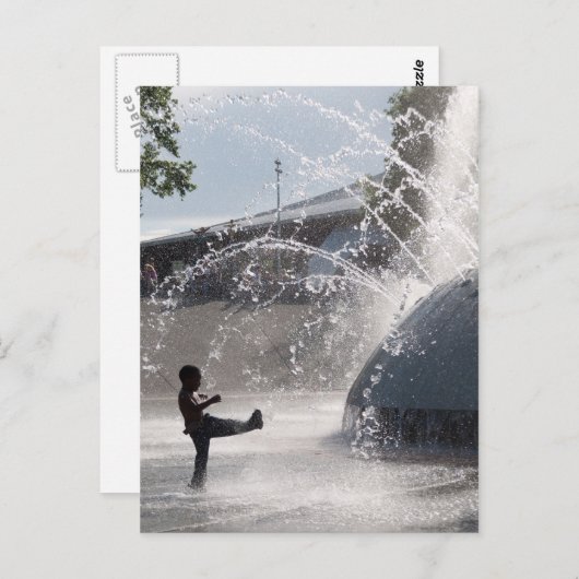 Vormt plezier briefkaart (Voorkant / Achterkant)