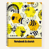 Vormt roodbijen Notitieboeken (Voorkant)