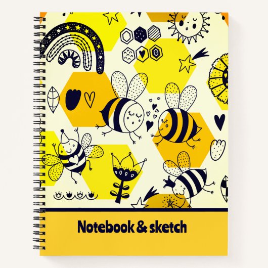 Vormt roodbijen Notitieboeken (Voorkant)