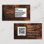 Vormvak voor kunsthout visitekaartje (Voorkant / Achterkant)